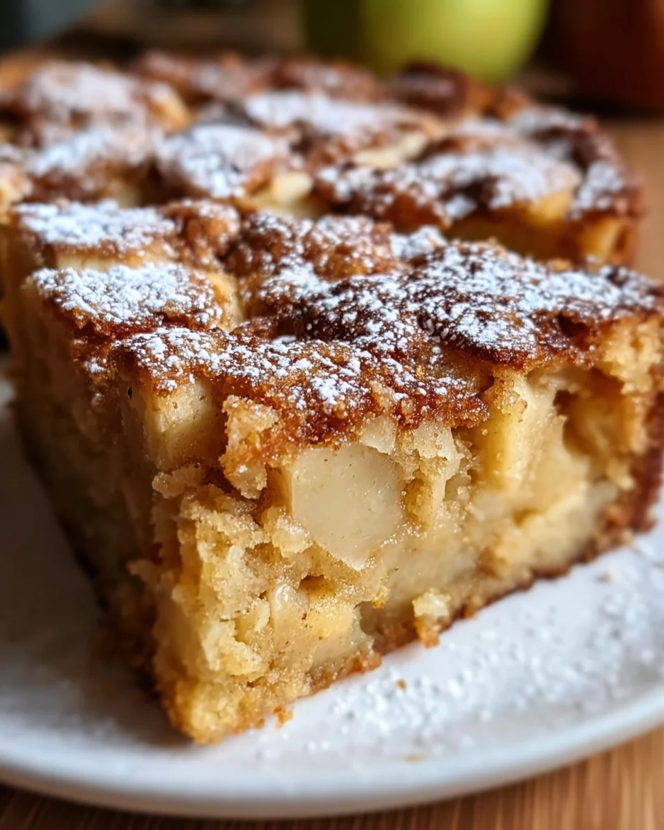 3 Ingredient Apple Cake