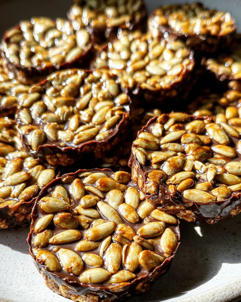4-Ingredient Sunflower Seed Chocolate Bites
