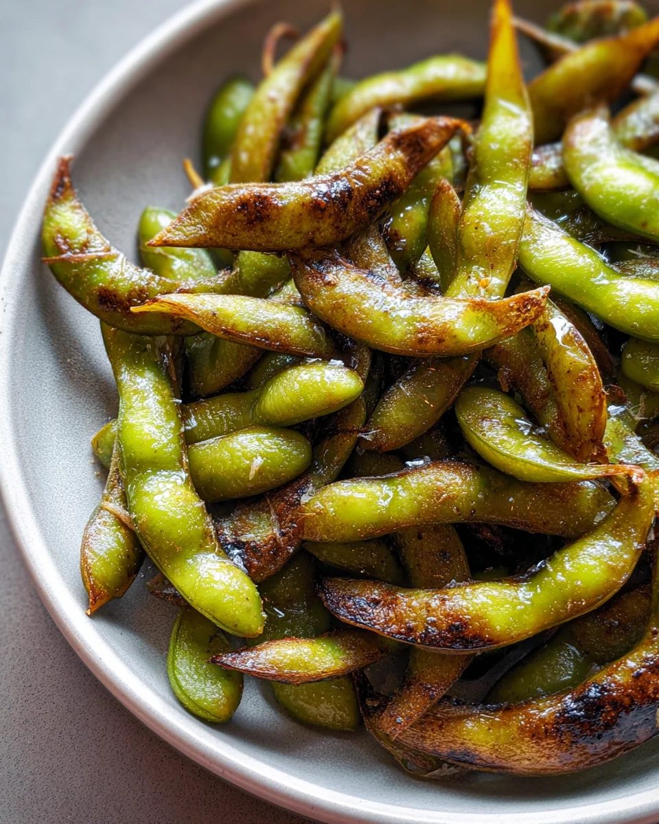 Air Fryer Edamame