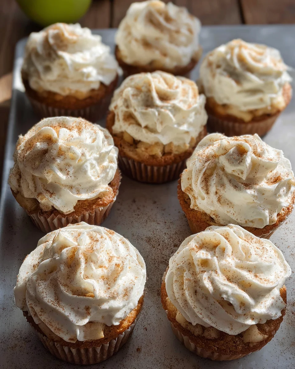 Apple Pie Cupcakes