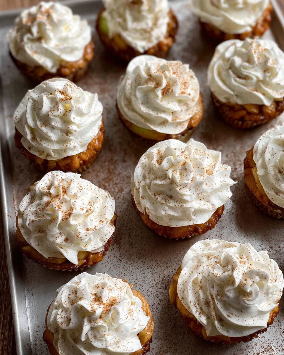 Apple Pie Cupcakes 36 Apple
