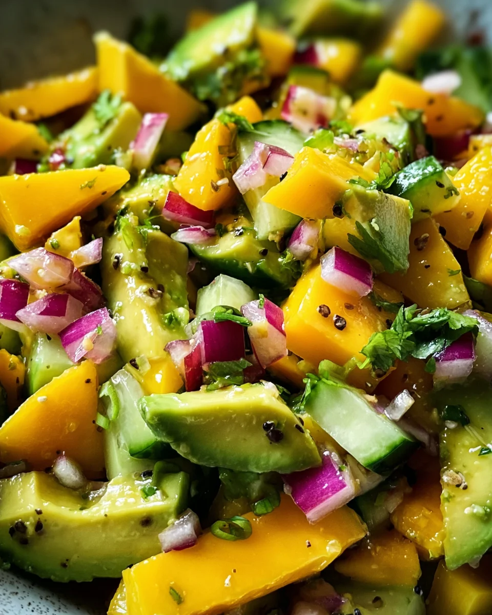 Avocado Mango Salad