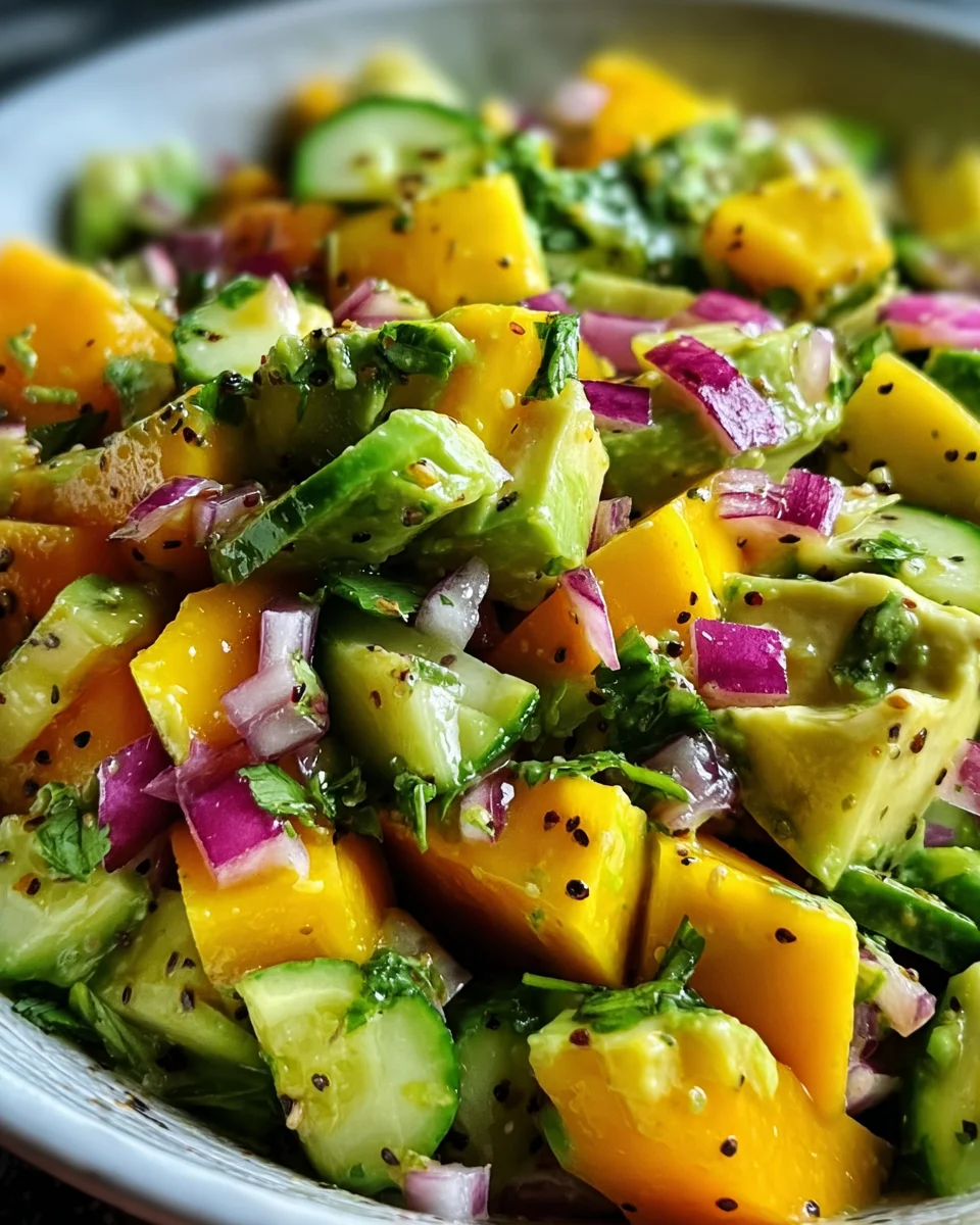Avocado Mango Salad 19 Avocado