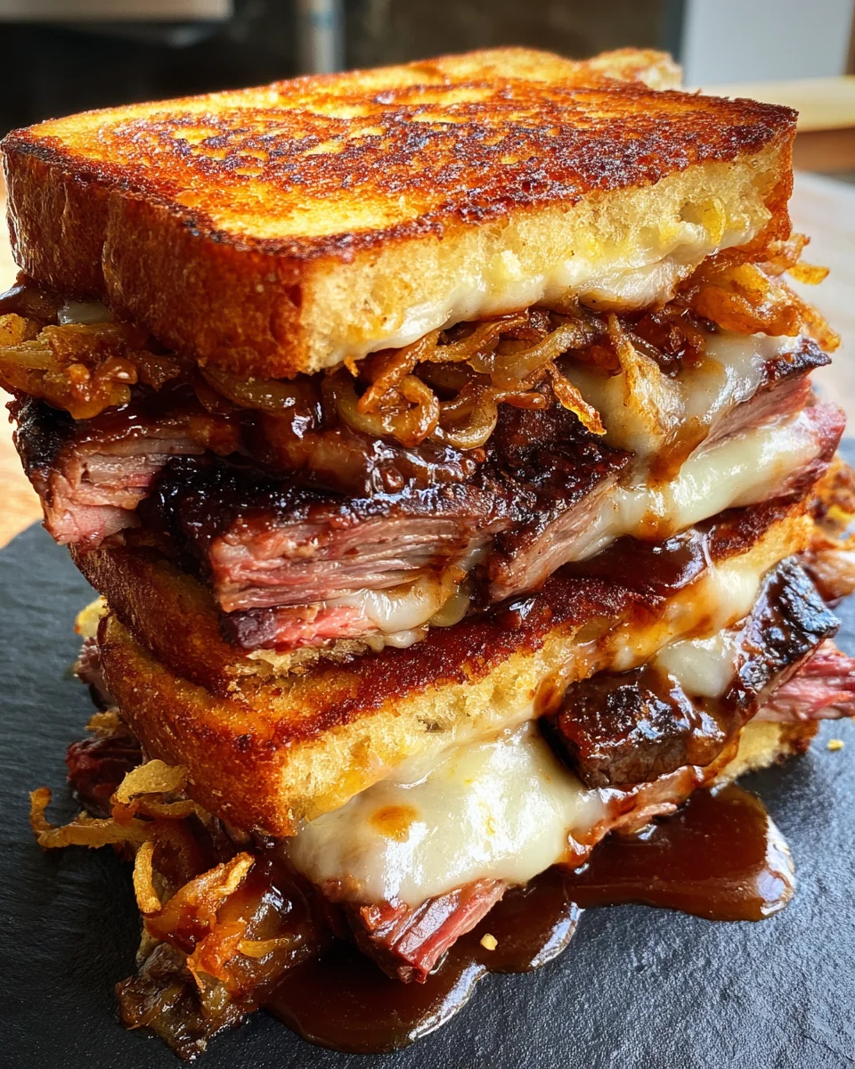 BBQ Brisket Melts 21 BBQ