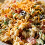 Bacon Ranch Pasta Salad 19 Bacon Ranch Pasta Salad