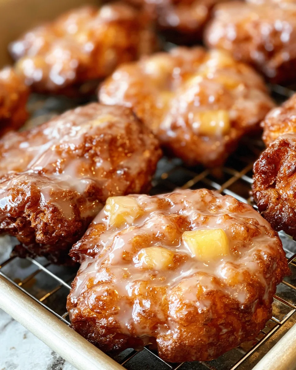 Baked Apple Fritters