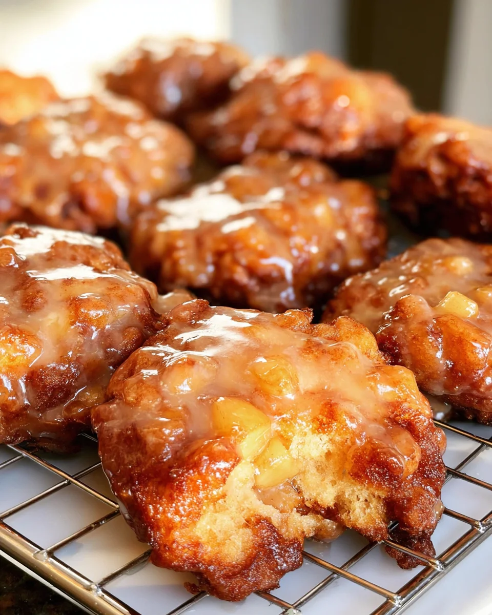 Baked Apple Fritters 24 Baked