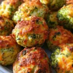Baked Broccoli Cheese Balls 19 Baked Broccoli Cheese Balls