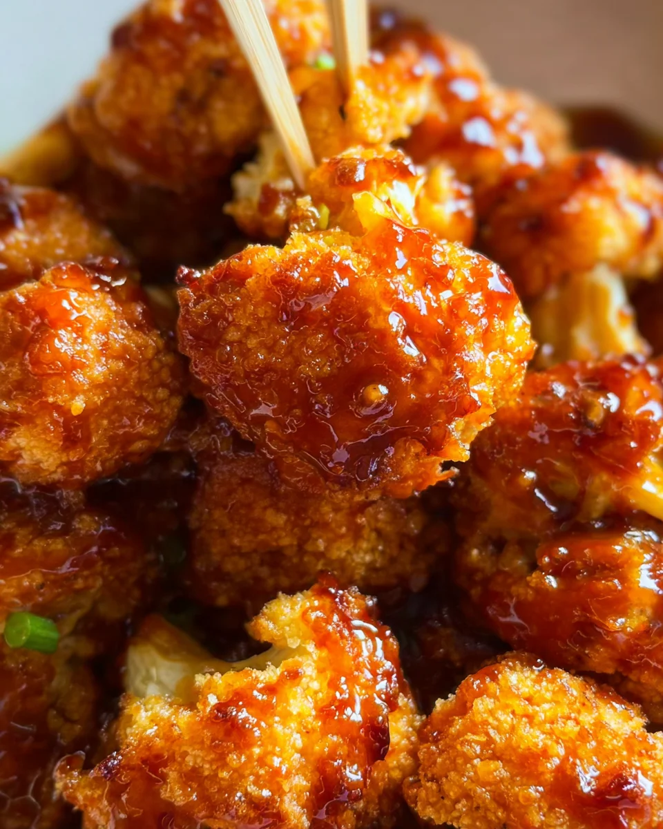 Baked Orange Cauliflower