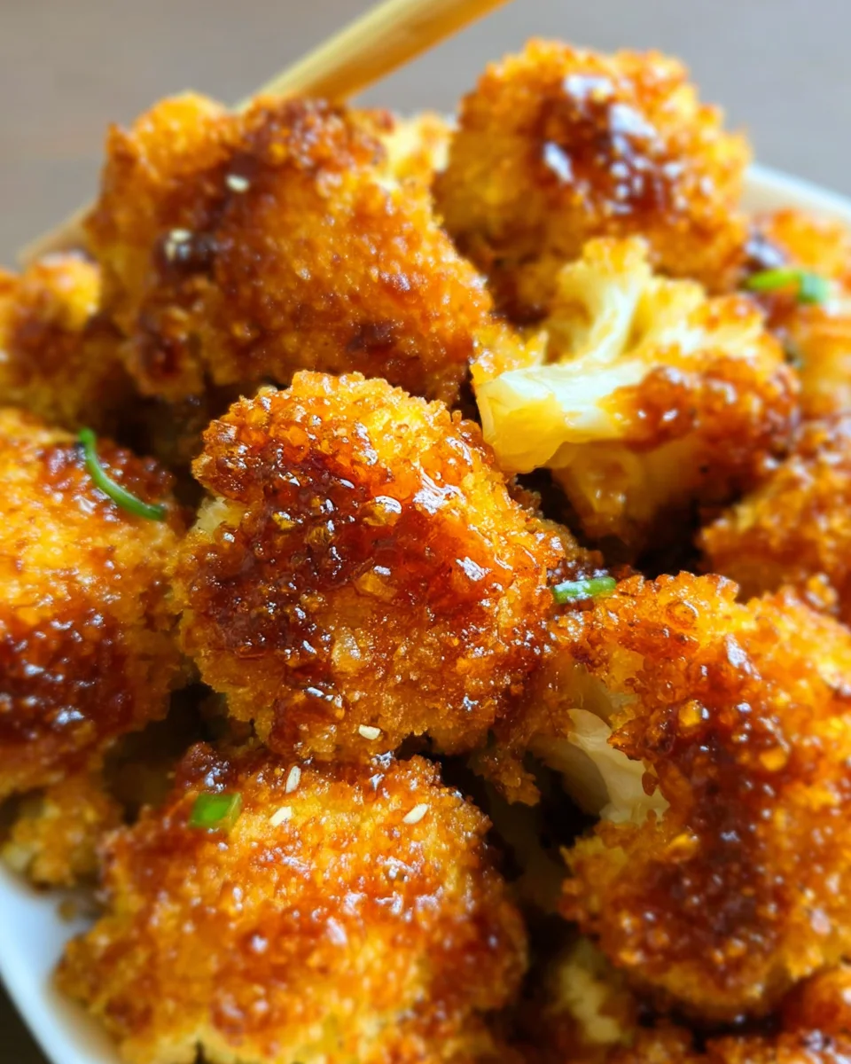 Baked Orange Cauliflower 26 Baked