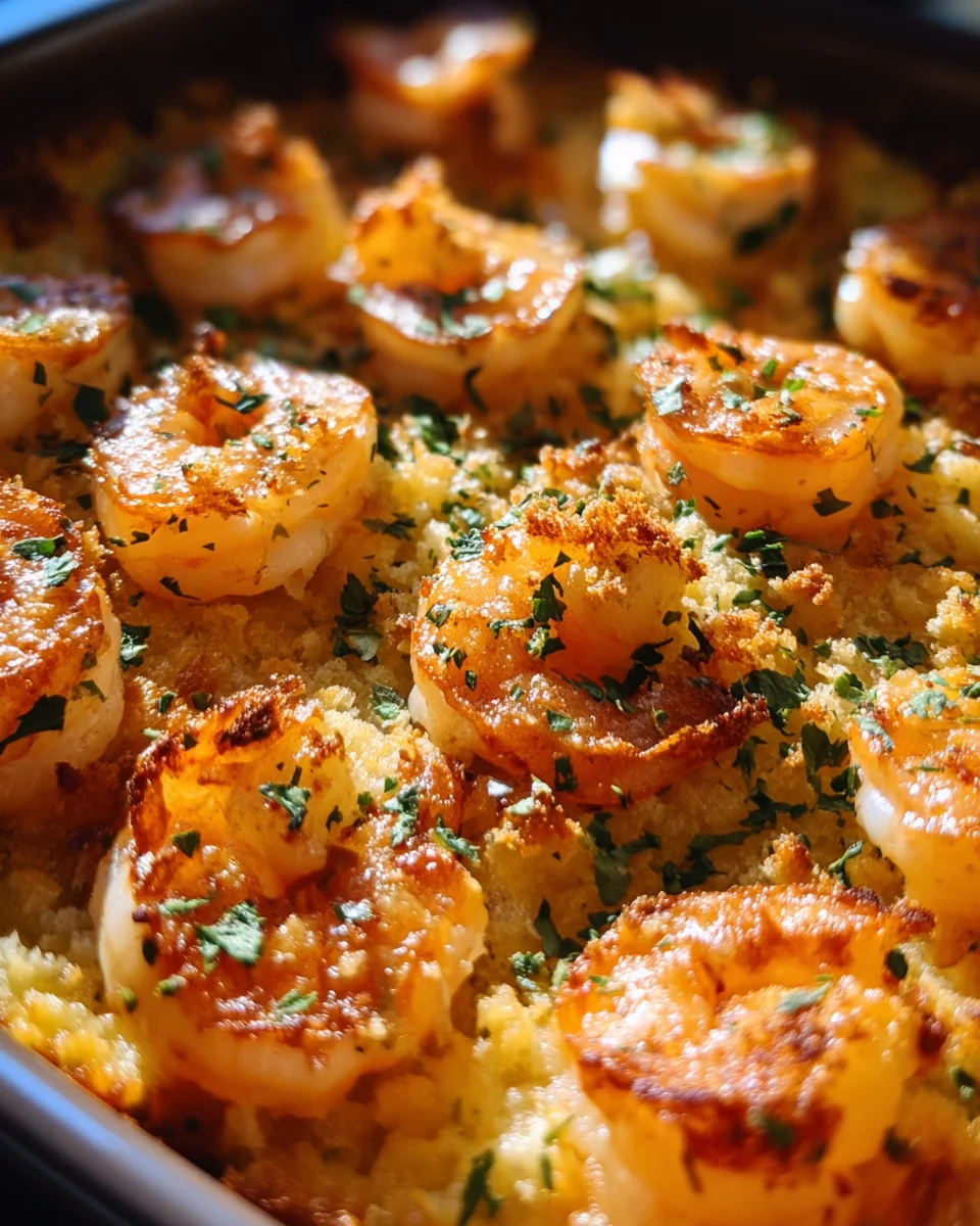 Baked Stuffed Shrimp Casserole
