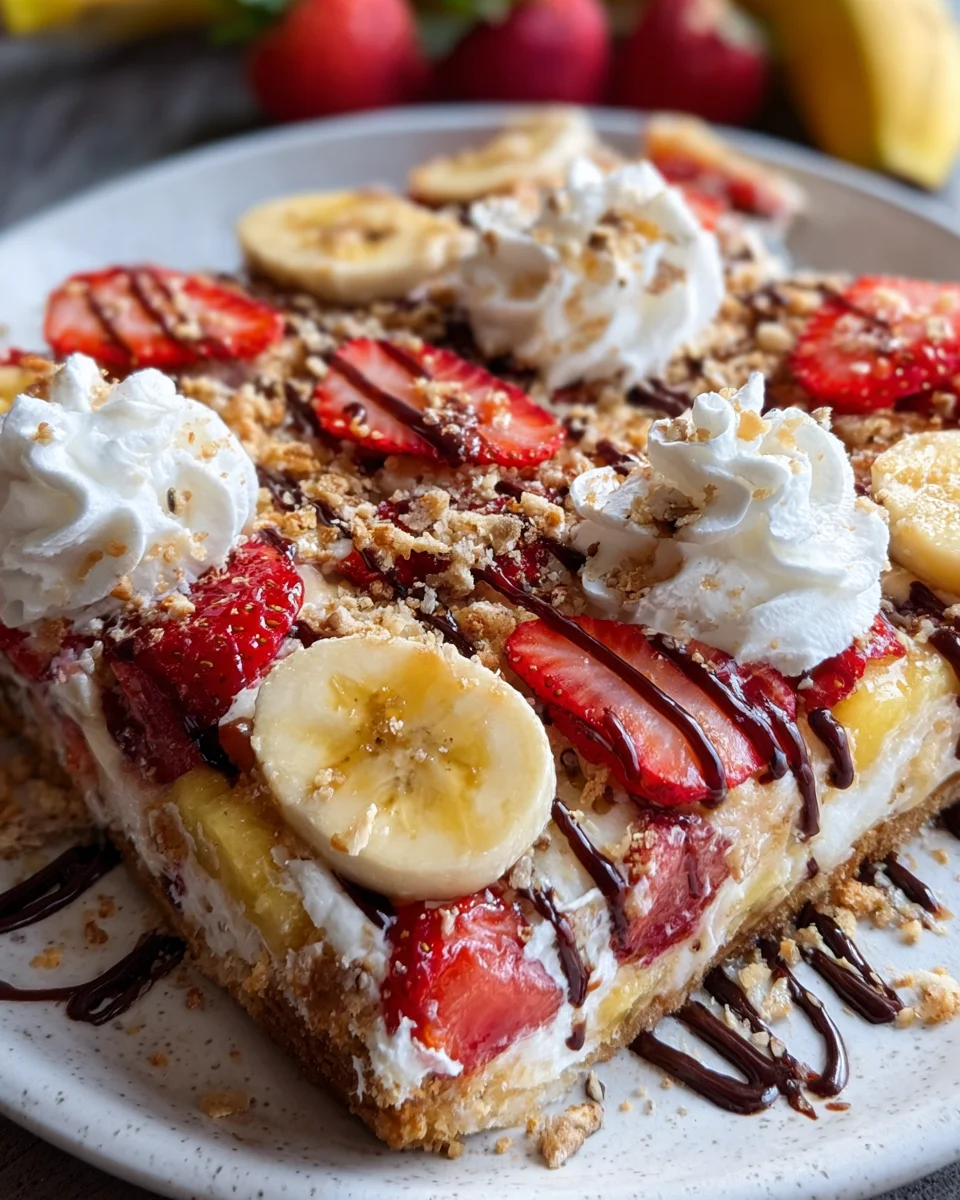 Banana Split Dump Cake Recipe