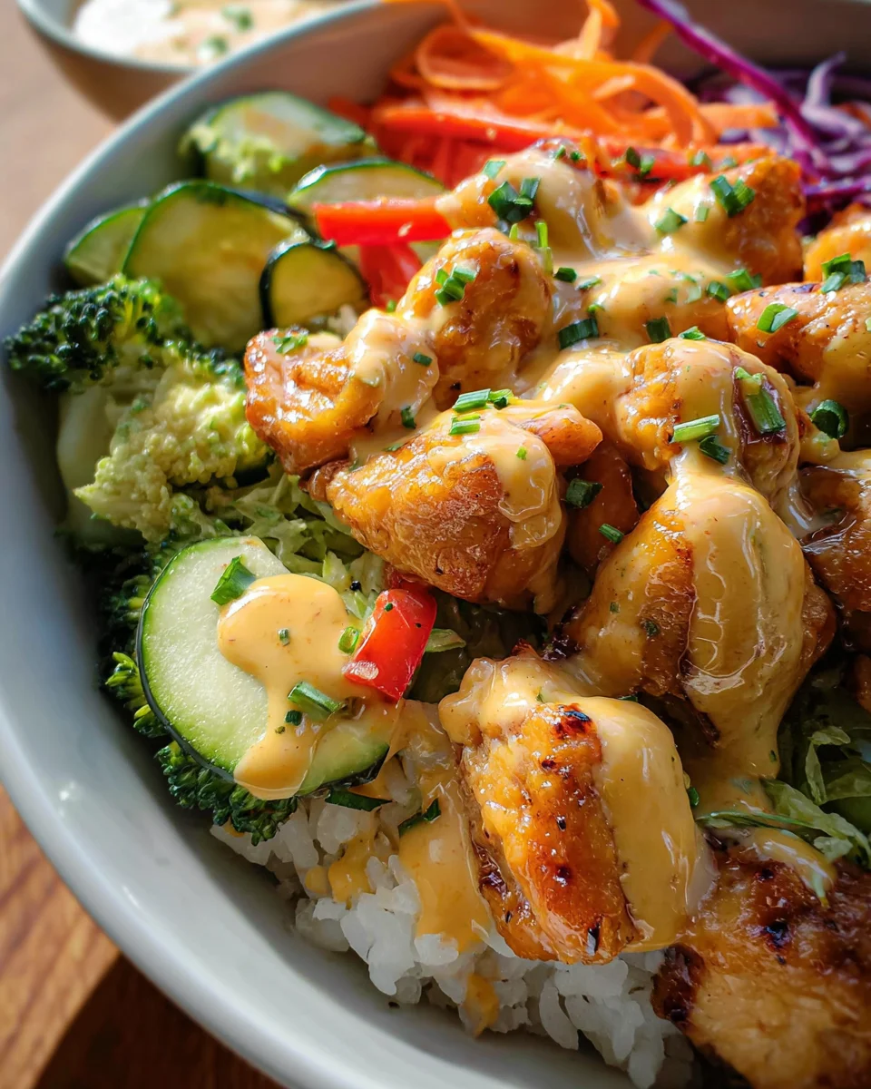 Bang Bang Chicken Bowl
