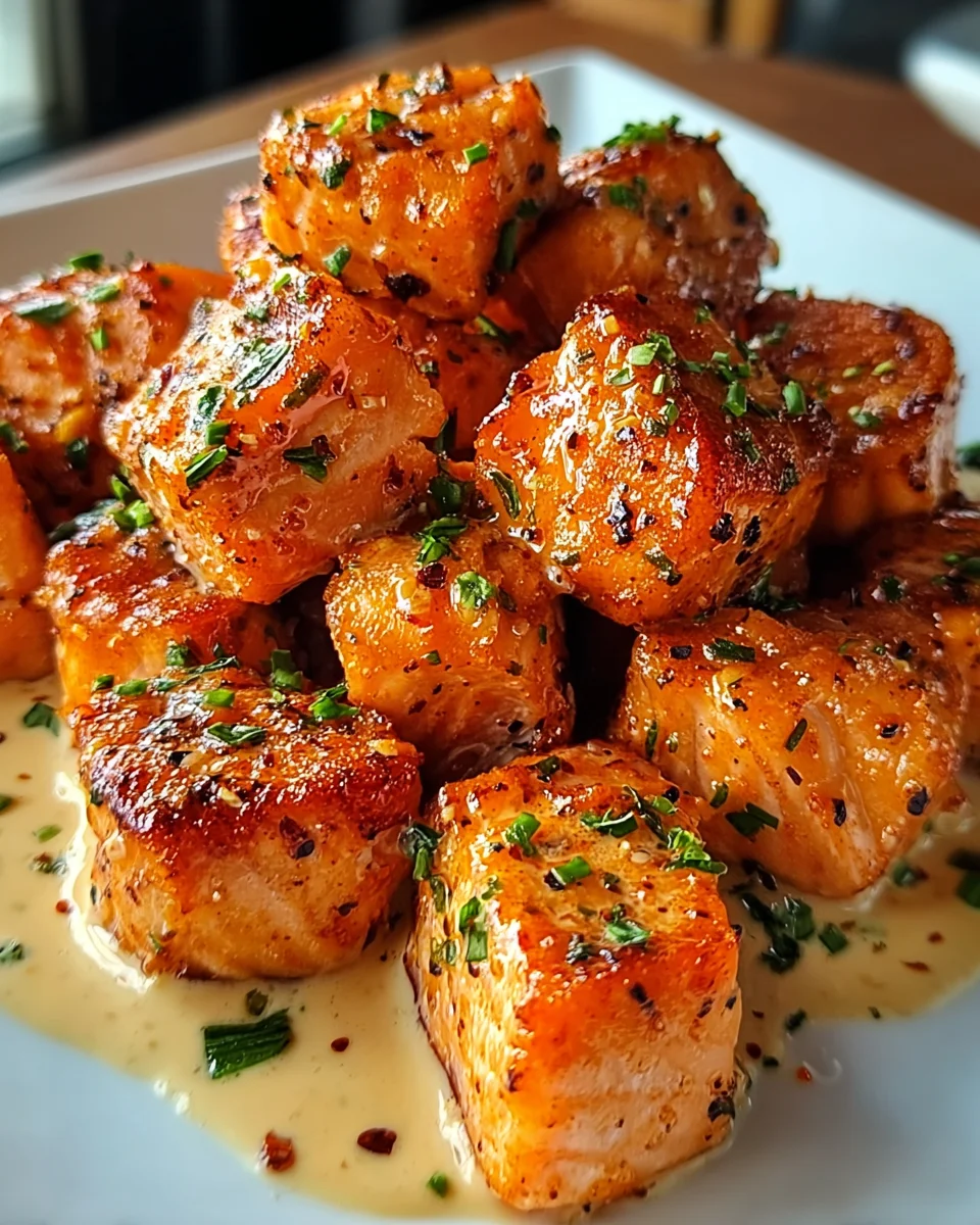 Bang Bang Salmon Bites