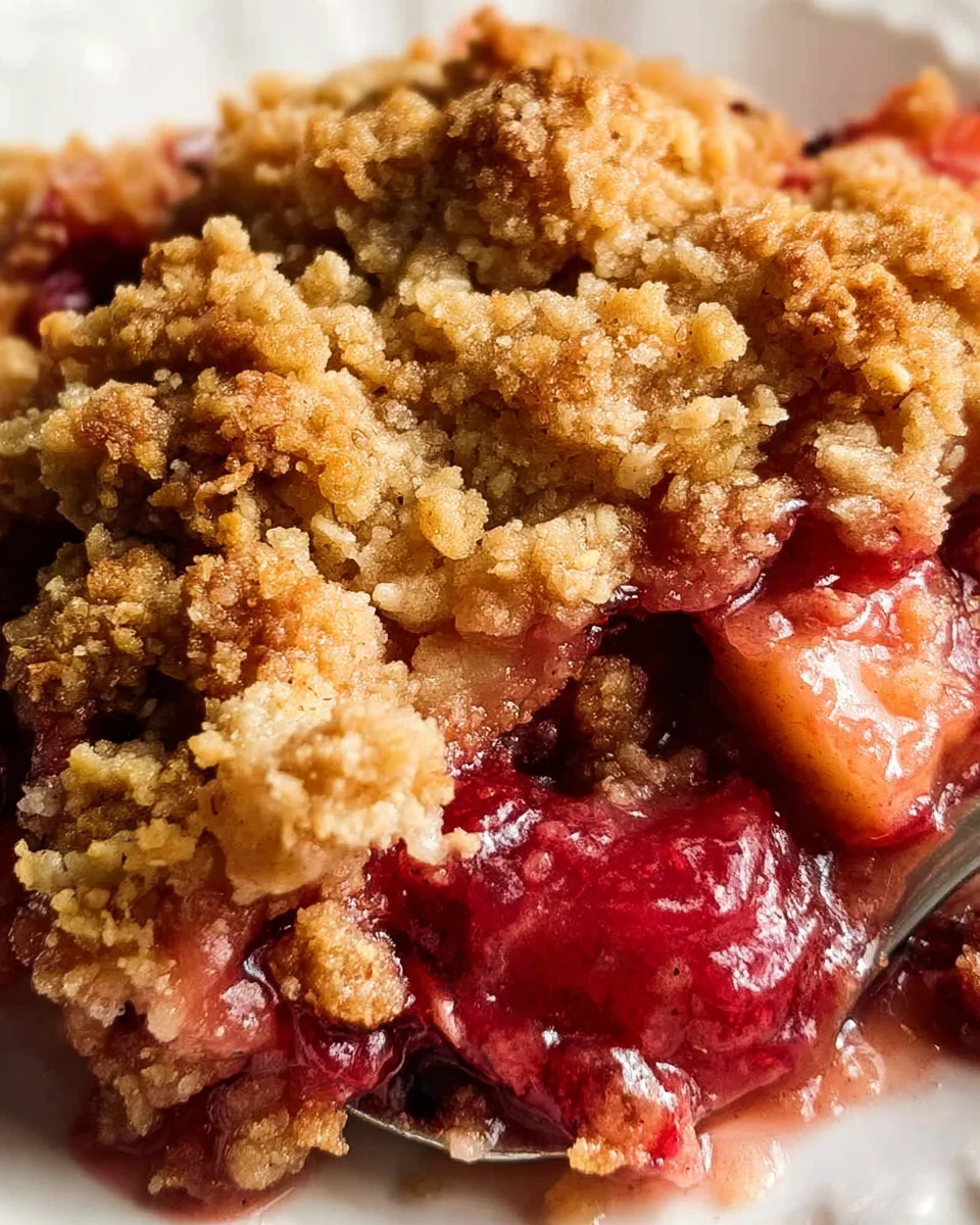 Best Rhubarb Crisp