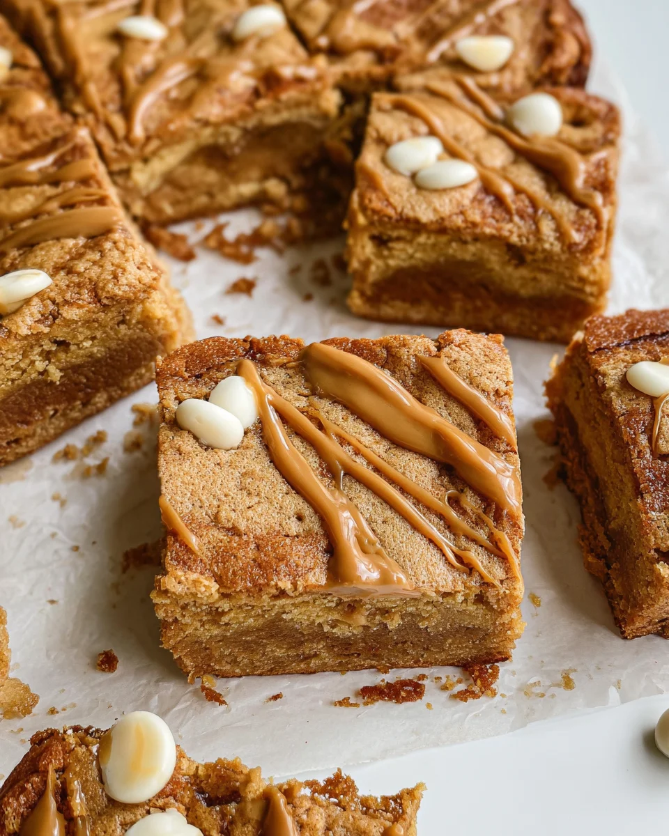 Biscoff Blondies 22 Biscoff