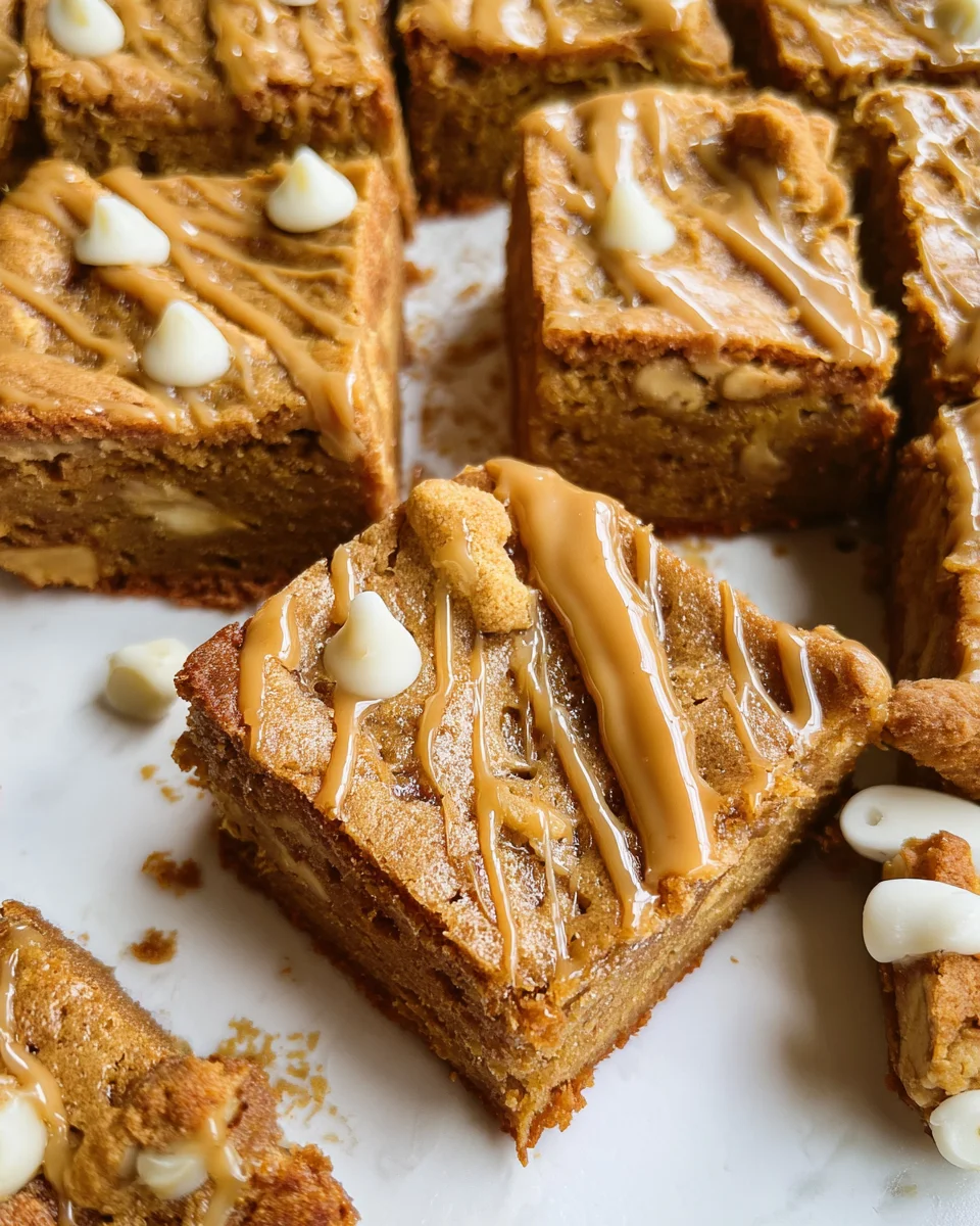 Biscoff Blondies 23 Biscoff