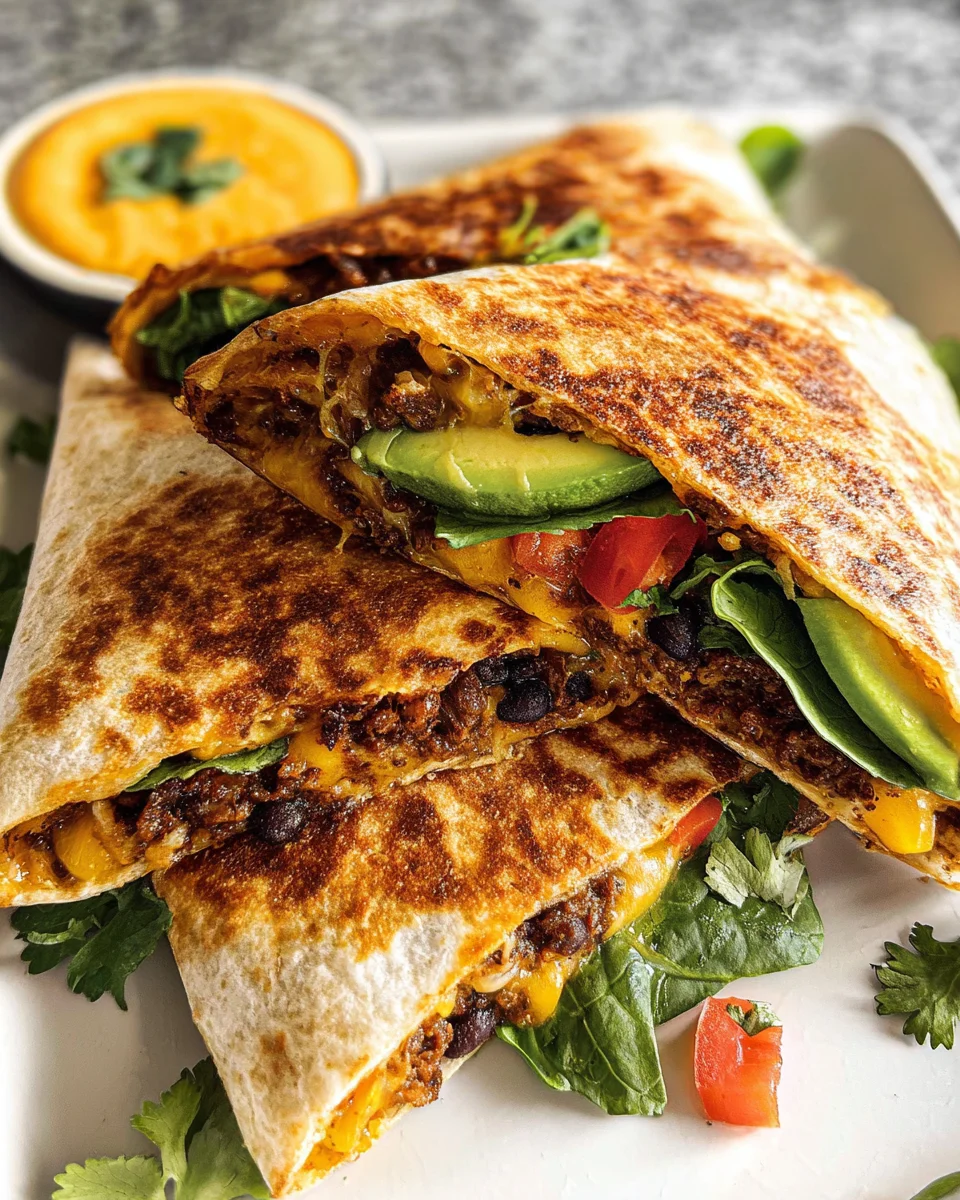 Black Bean Crunch Wrap