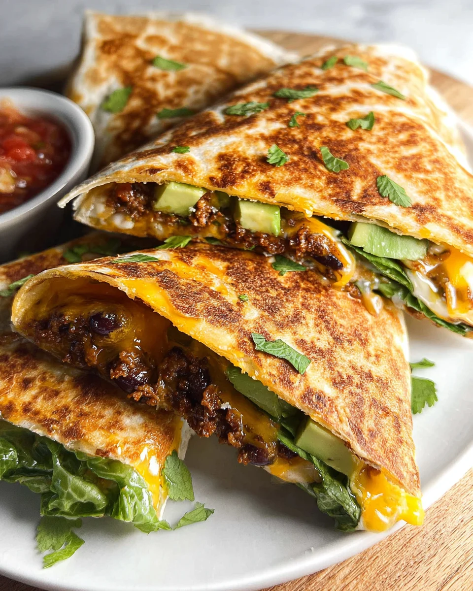 Black Bean Crunch Wrap 30 Black