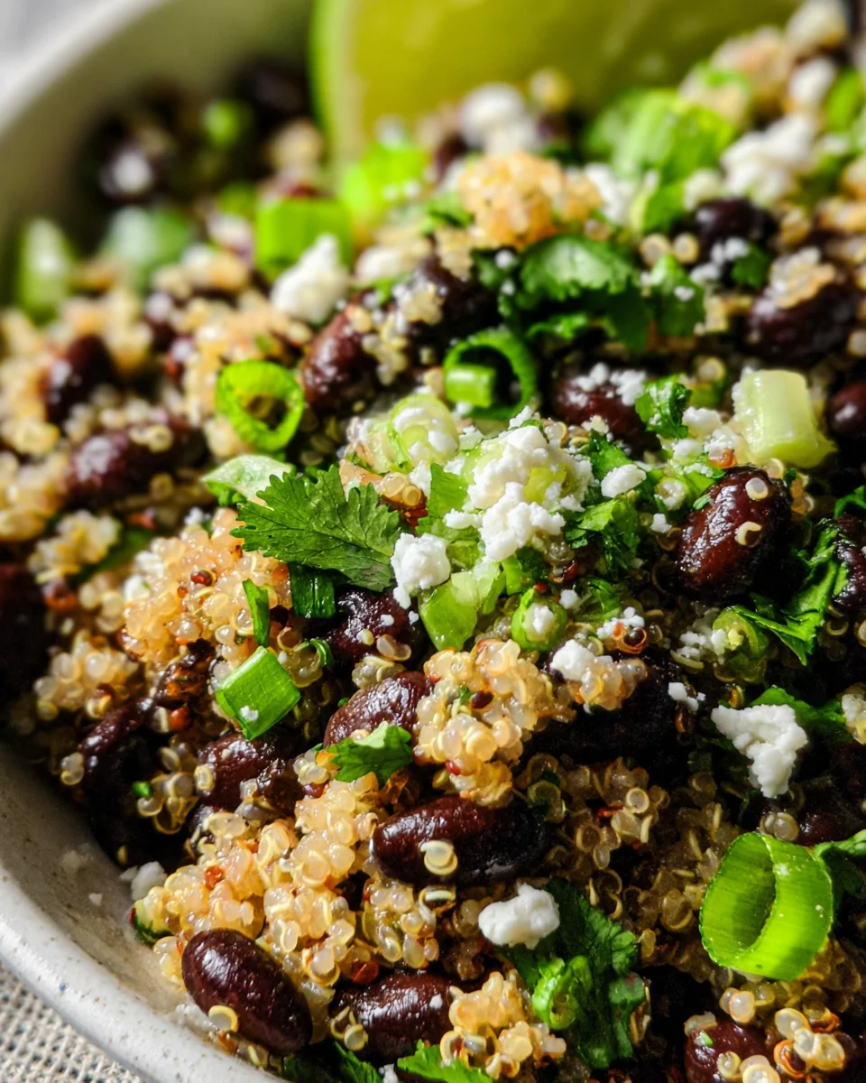 Black Bean Quinoa Salad Recipe