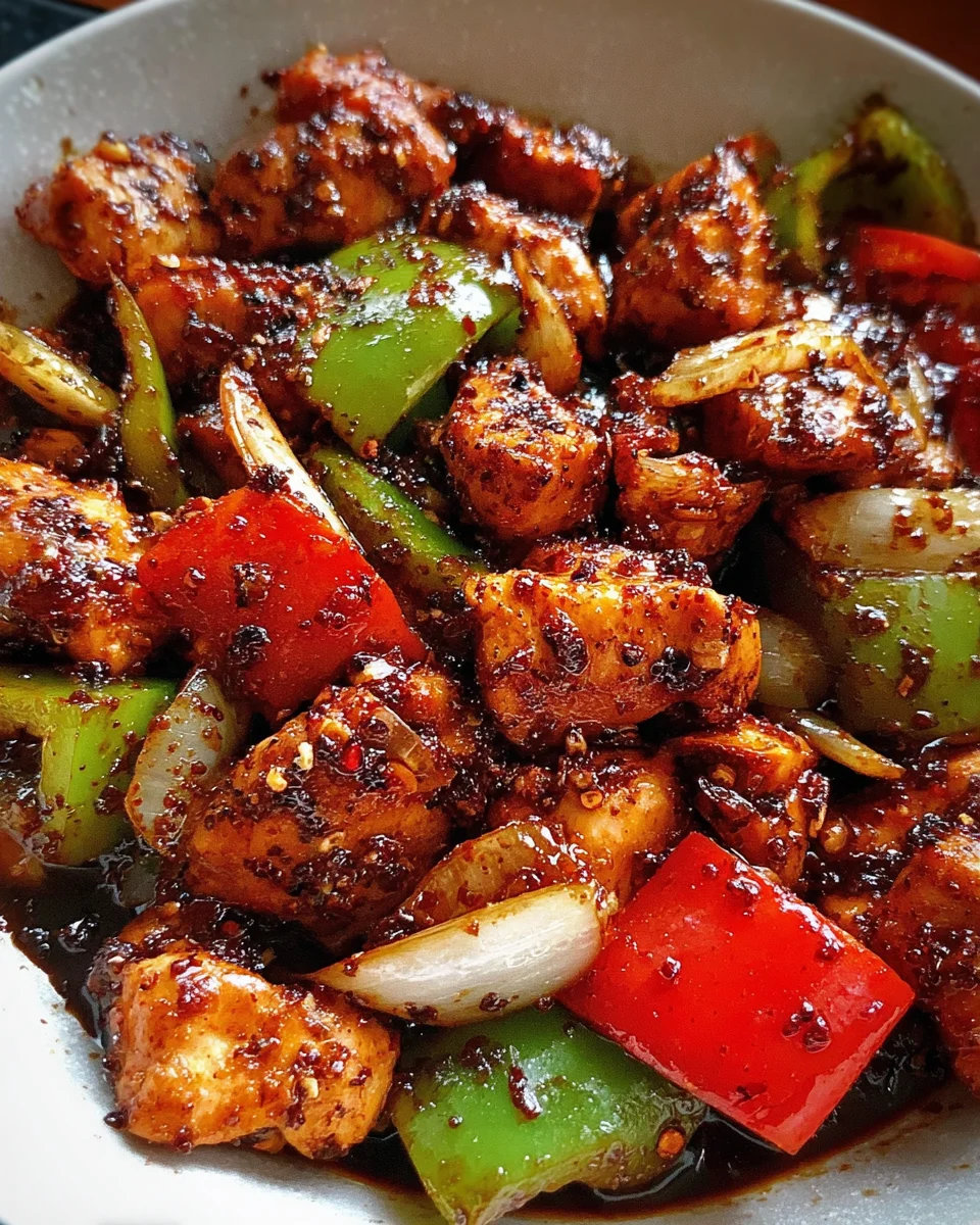 Black Pepper Chicken