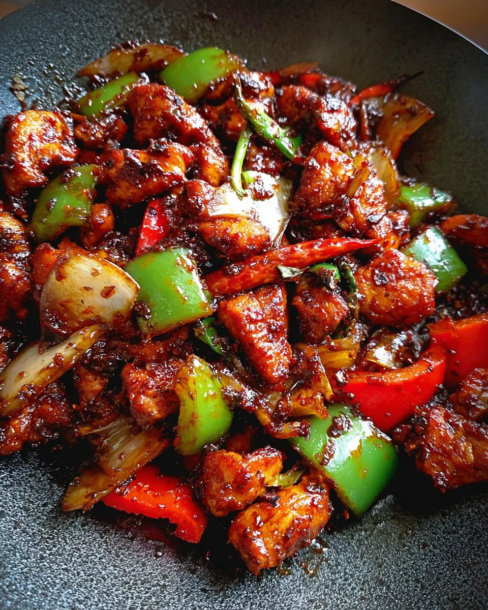 Black Pepper Chicken 18 Black