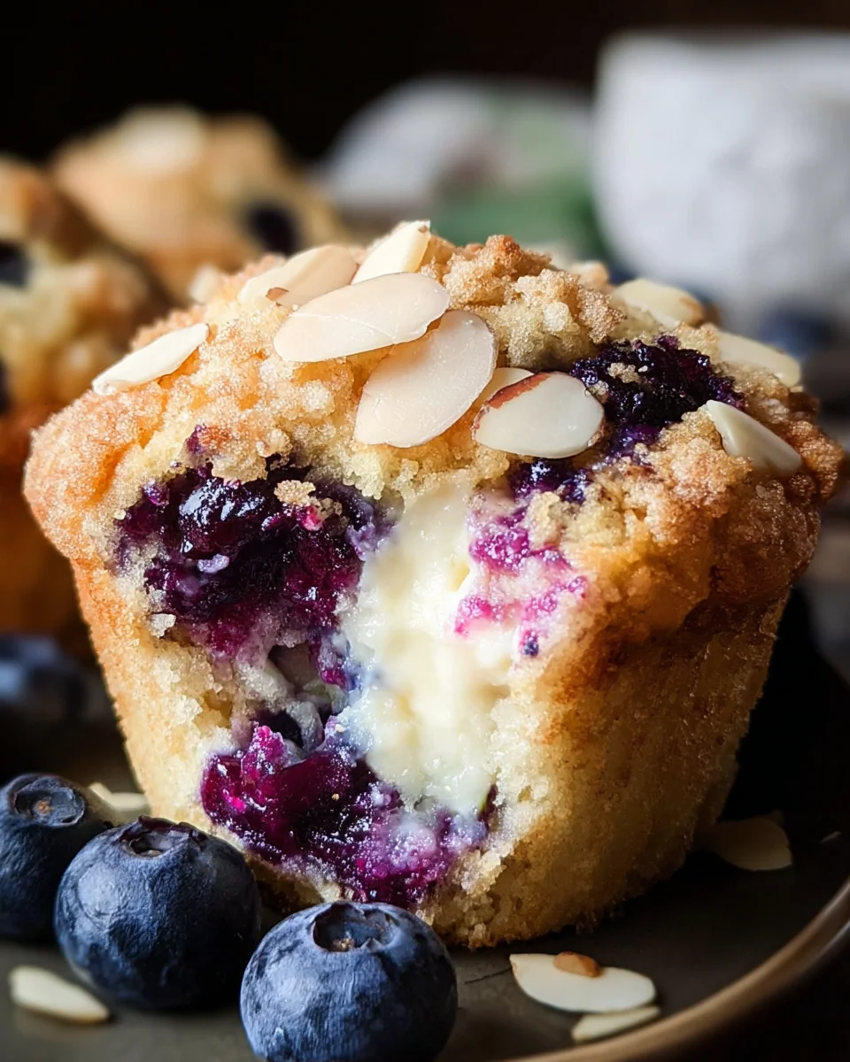 Blueberry Cream Cheese Muffins 18 Blueberry