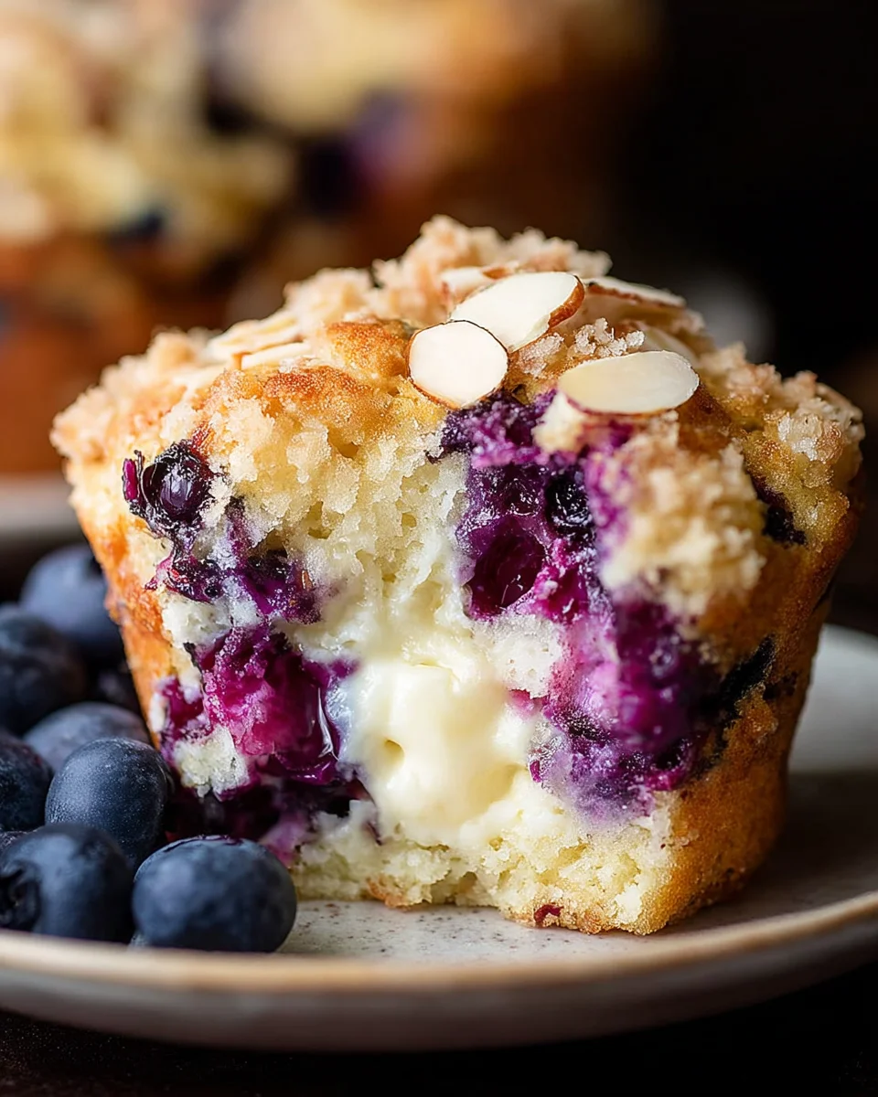 Blueberry Cream Cheese Muffins 19 Blueberry
