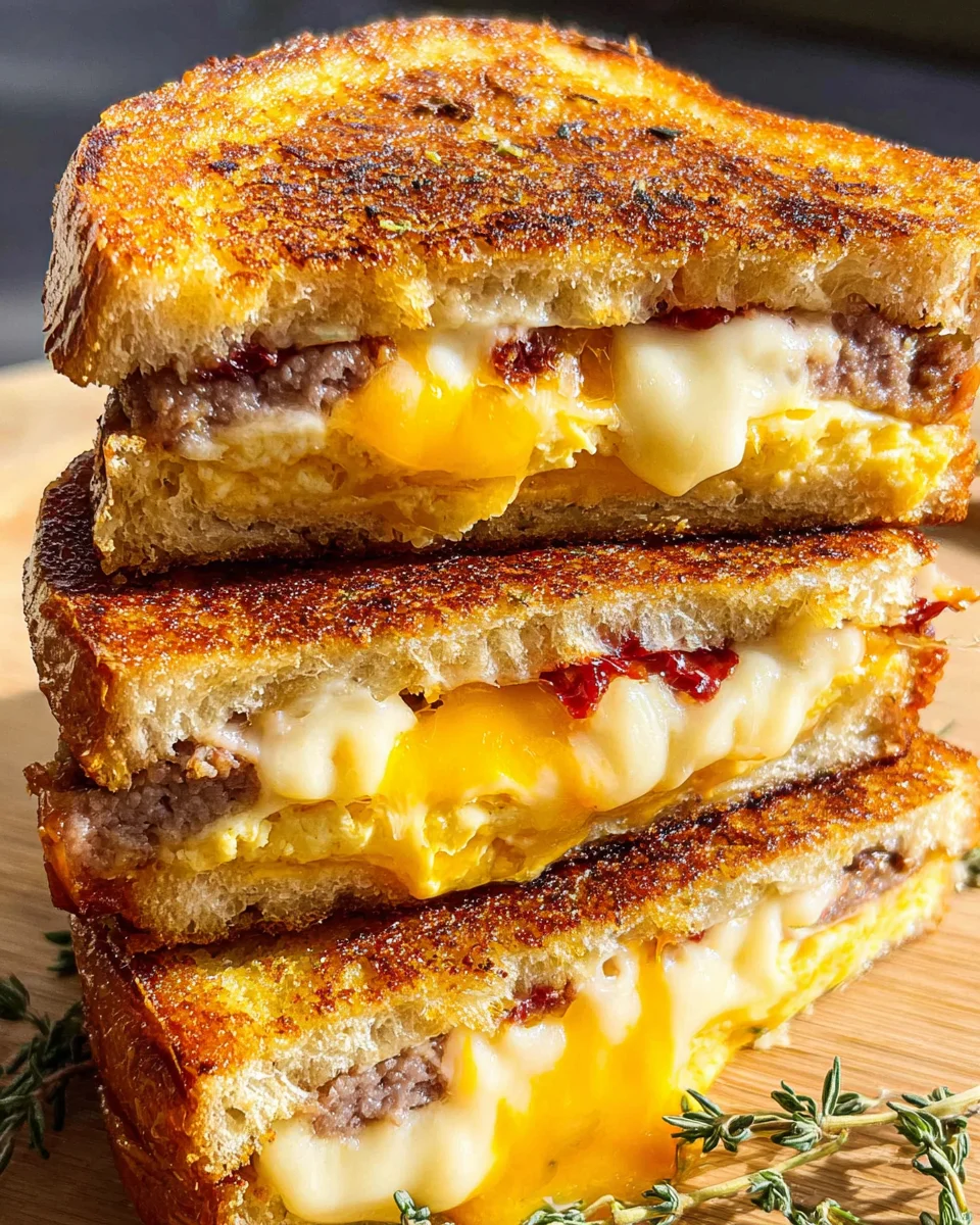 Breakfast Grilled Cheese 18 Breakfast