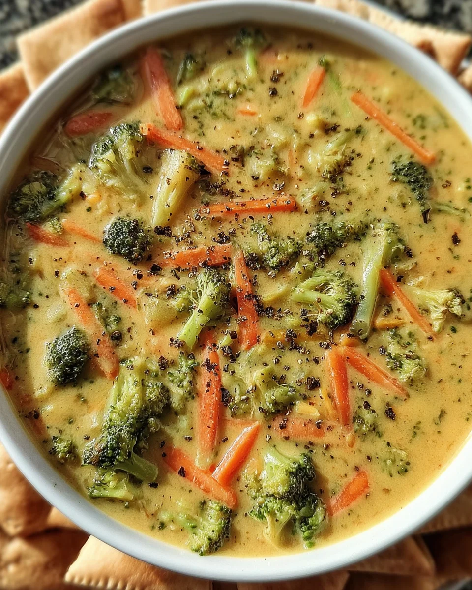 Broccoli Cheddar Soup 24 Broccoli
