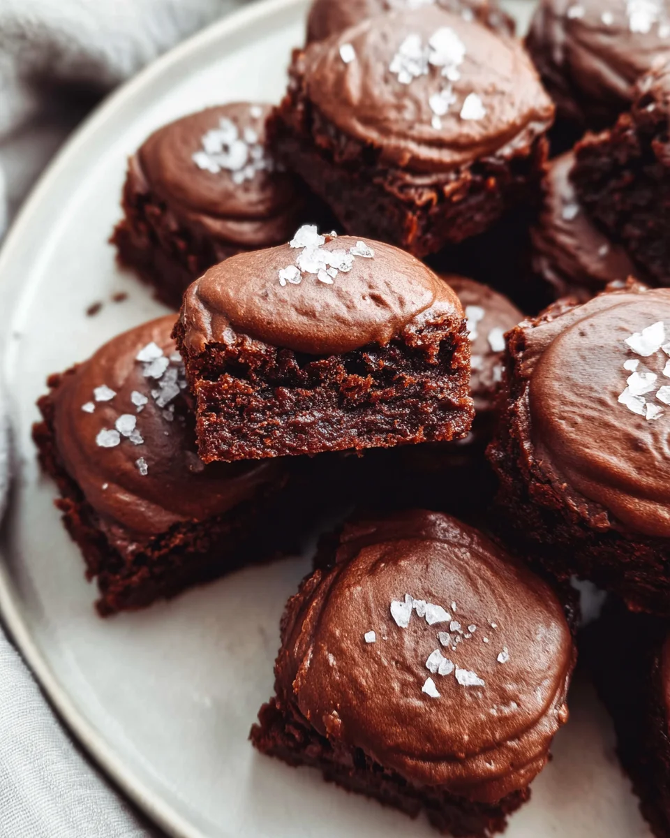 Brownie Petit Fours