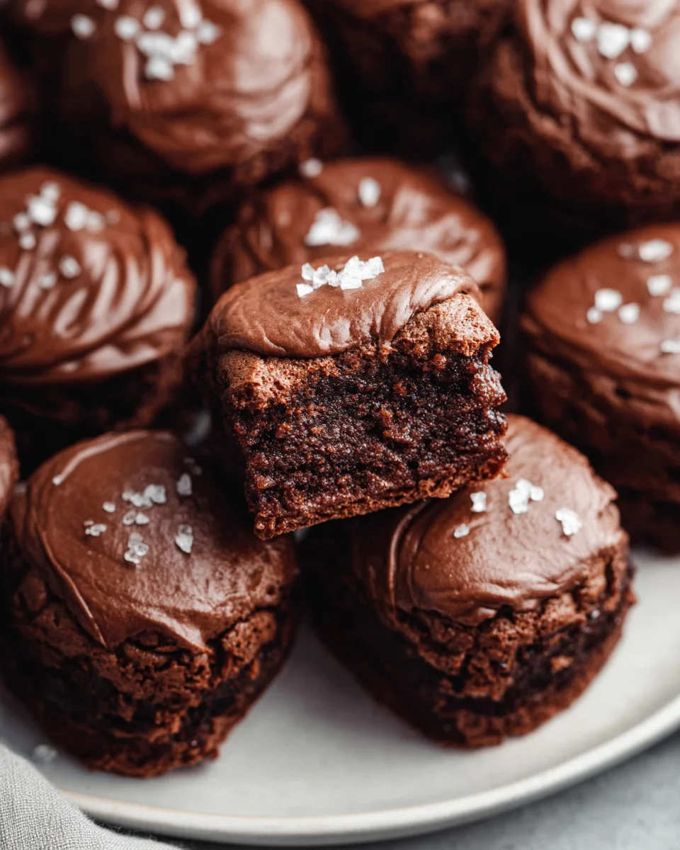 Brownie Petit Fours 22 Brownie