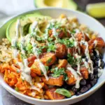 Cajun Sweet Potato Rice Bowl