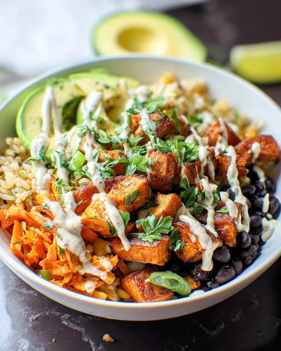 Cajun Sweet Potato Rice Bowl