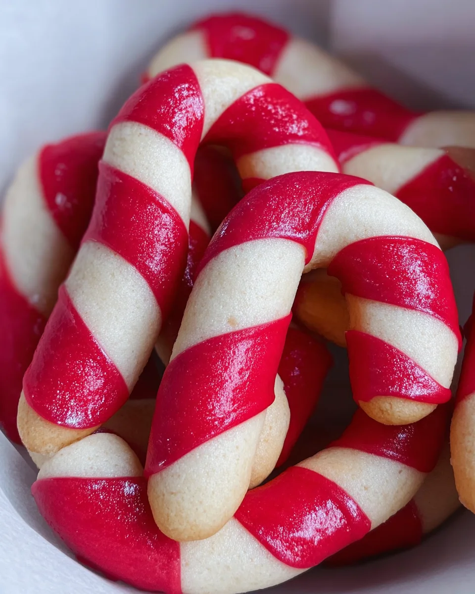 Candy Cane Cookies Recipe