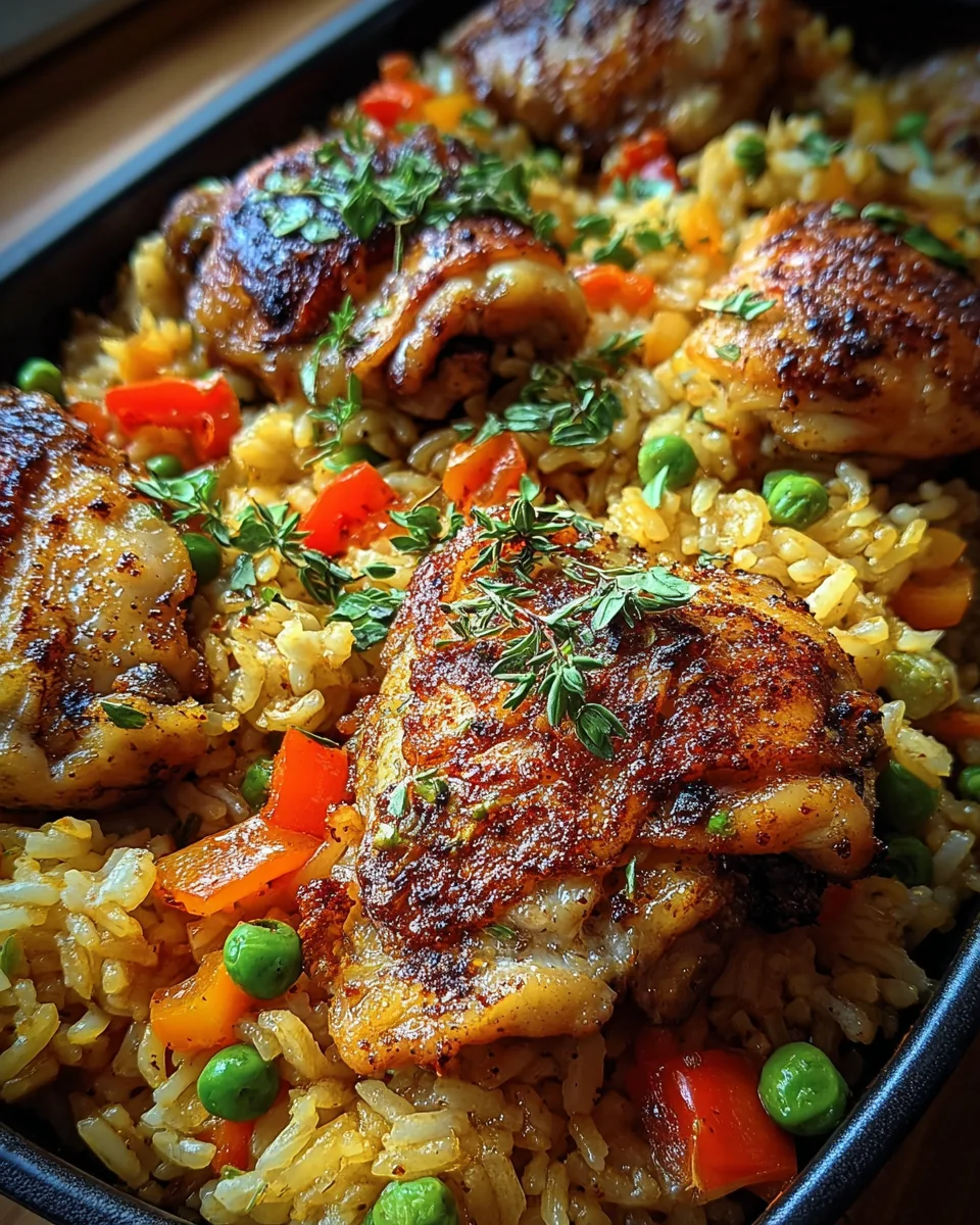 Caribbean Chicken and Rice
