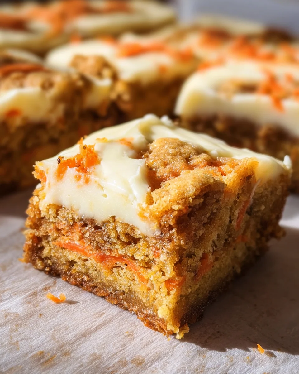 Carrot Cake Bars