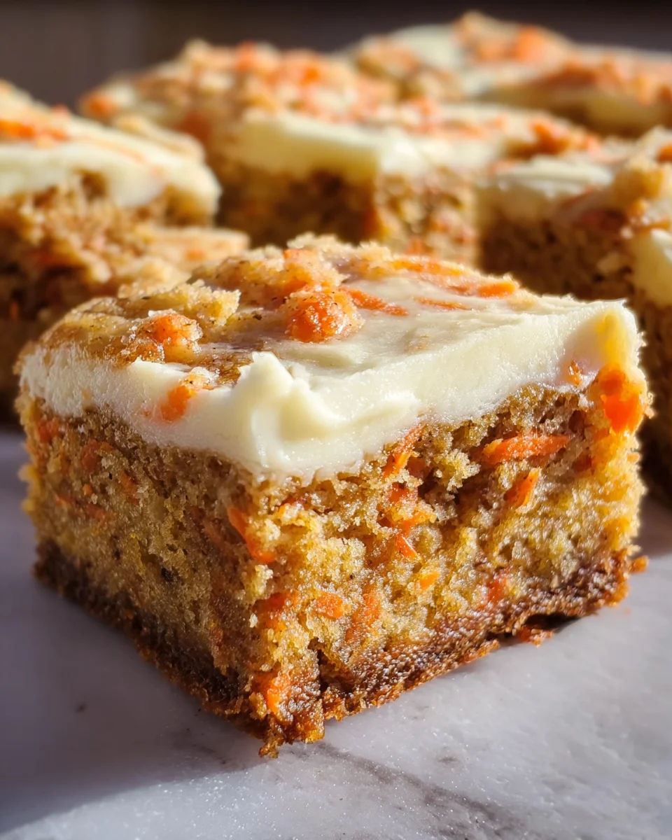 Carrot Cake Bars 23 Carrot