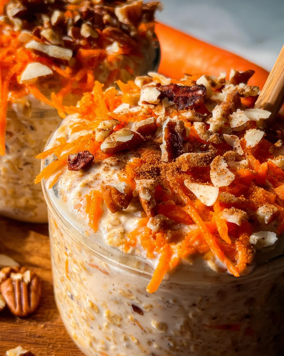 Carrot Cake Overnight Oats 22 Carrot