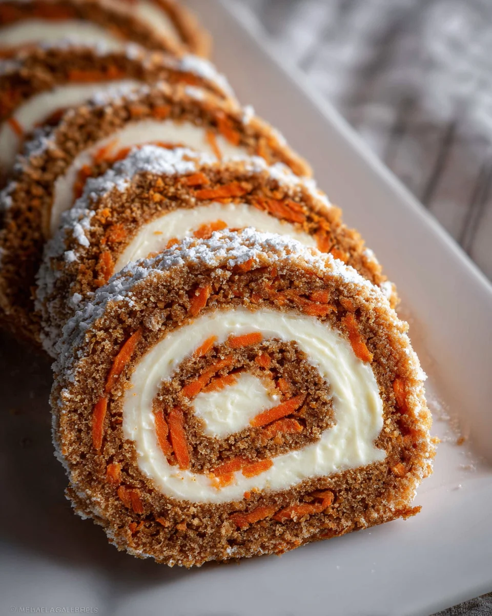 Carrot Cake Roll