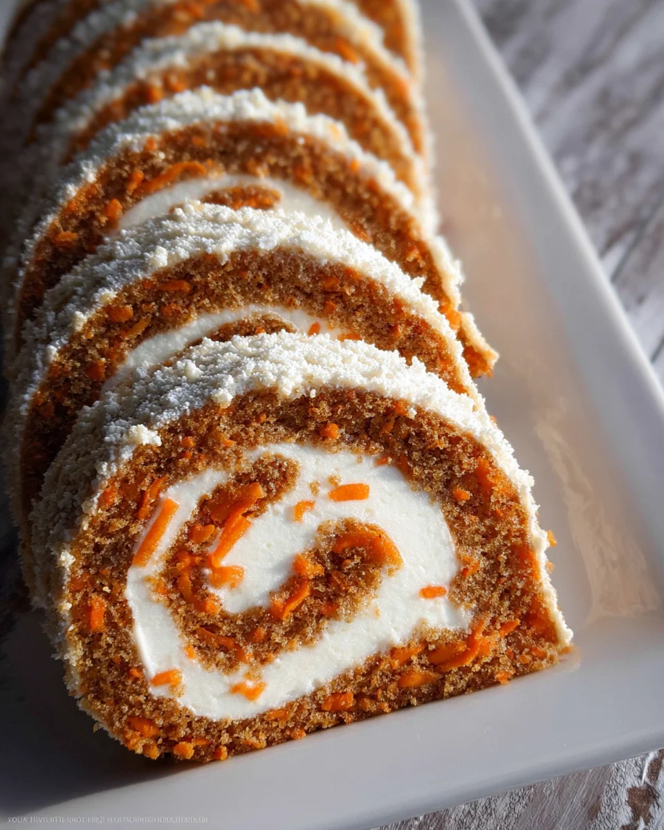 Carrot Cake Roll 31 Carrot