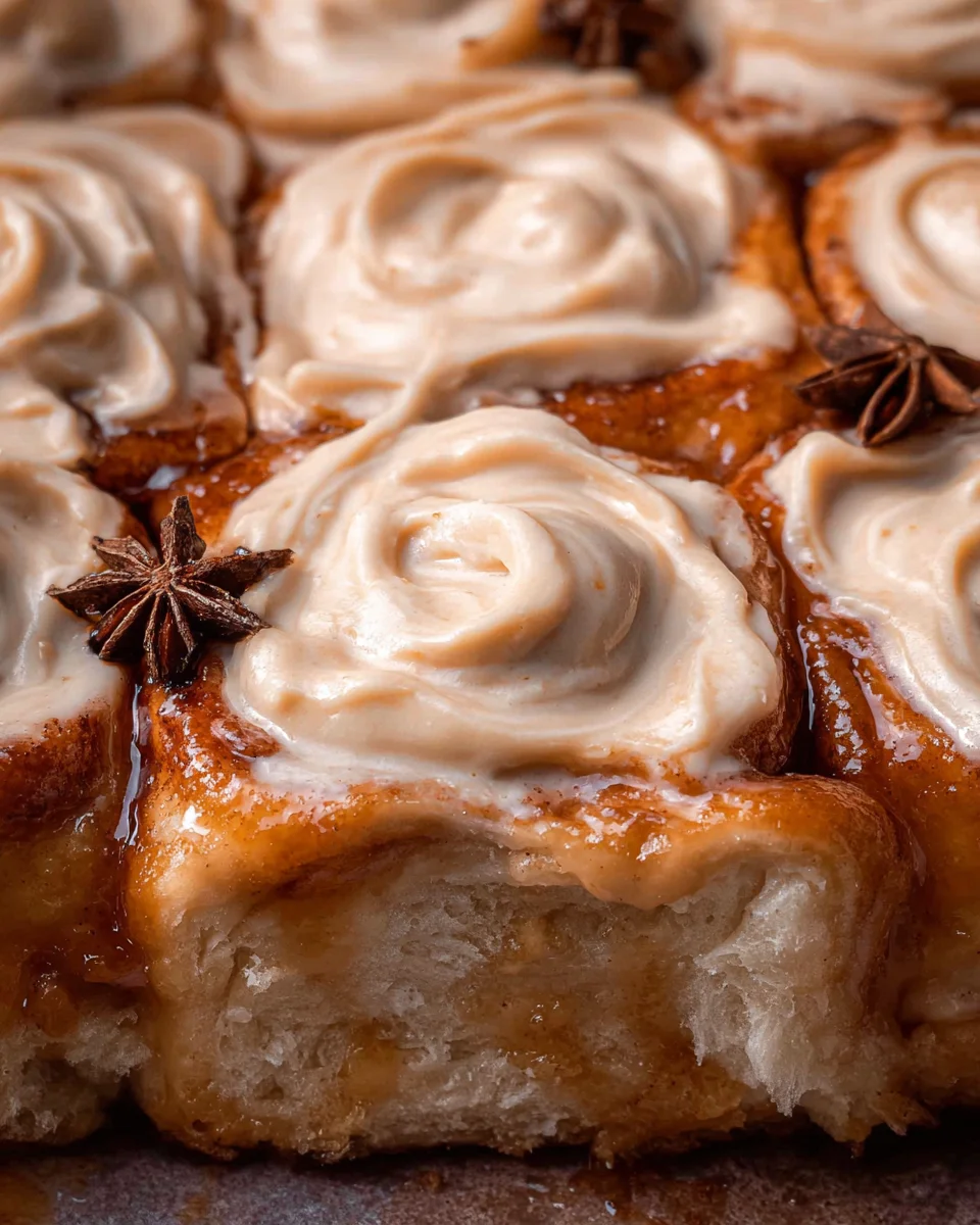Chai Cinnamon Rolls