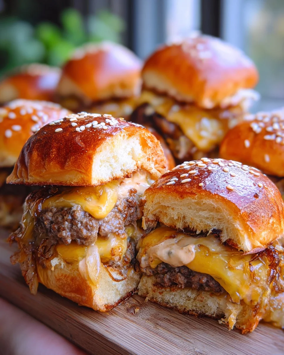 Cheeseburger Sliders 22 Cheeseburger