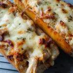 Cheesy Chicken Garlic Bread Sandwich 18 Cheesy Chicken Garlic Bread Sandwich