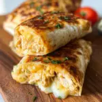 Cheesy Garlic Chicken Wraps 23 Cheesy Garlic Chicken Wraps