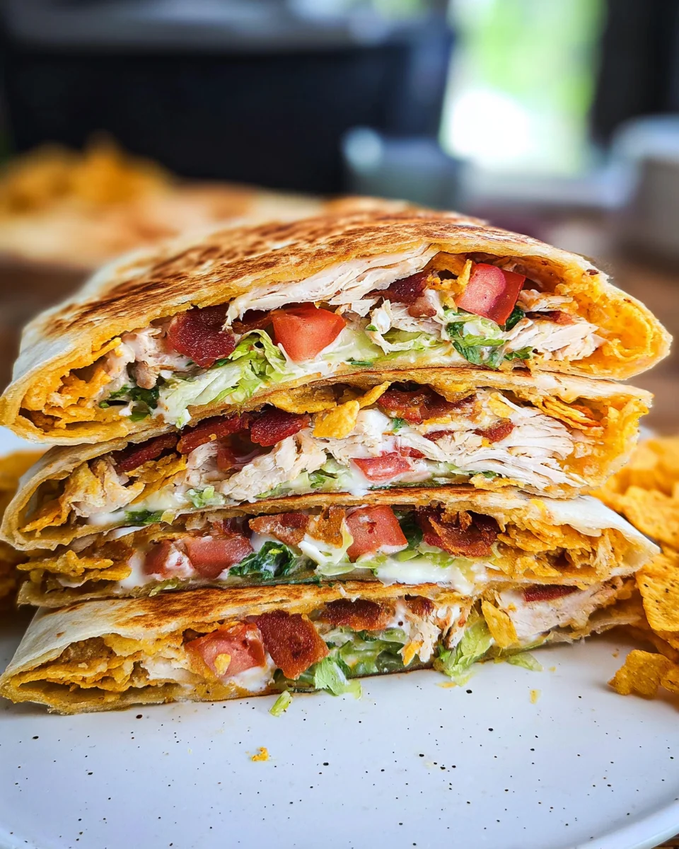 Chicken Bacon Ranch Crunchwrap