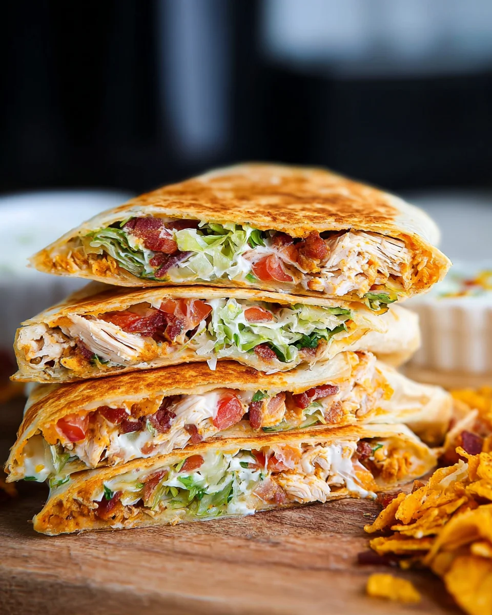 Chicken Bacon Ranch Crunchwrap 22 Chicken