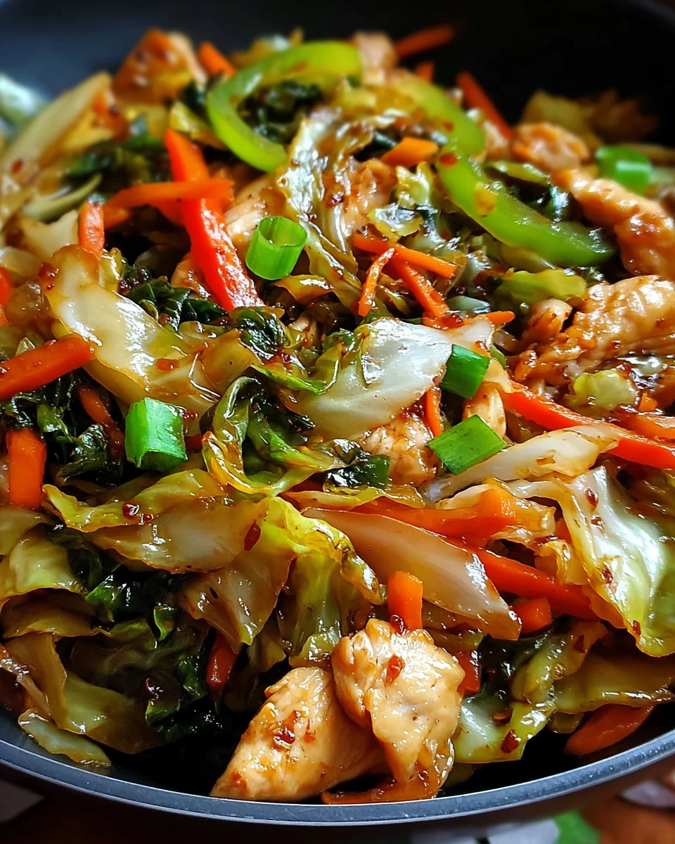Chicken Cabbage Stir-Fry Recipe