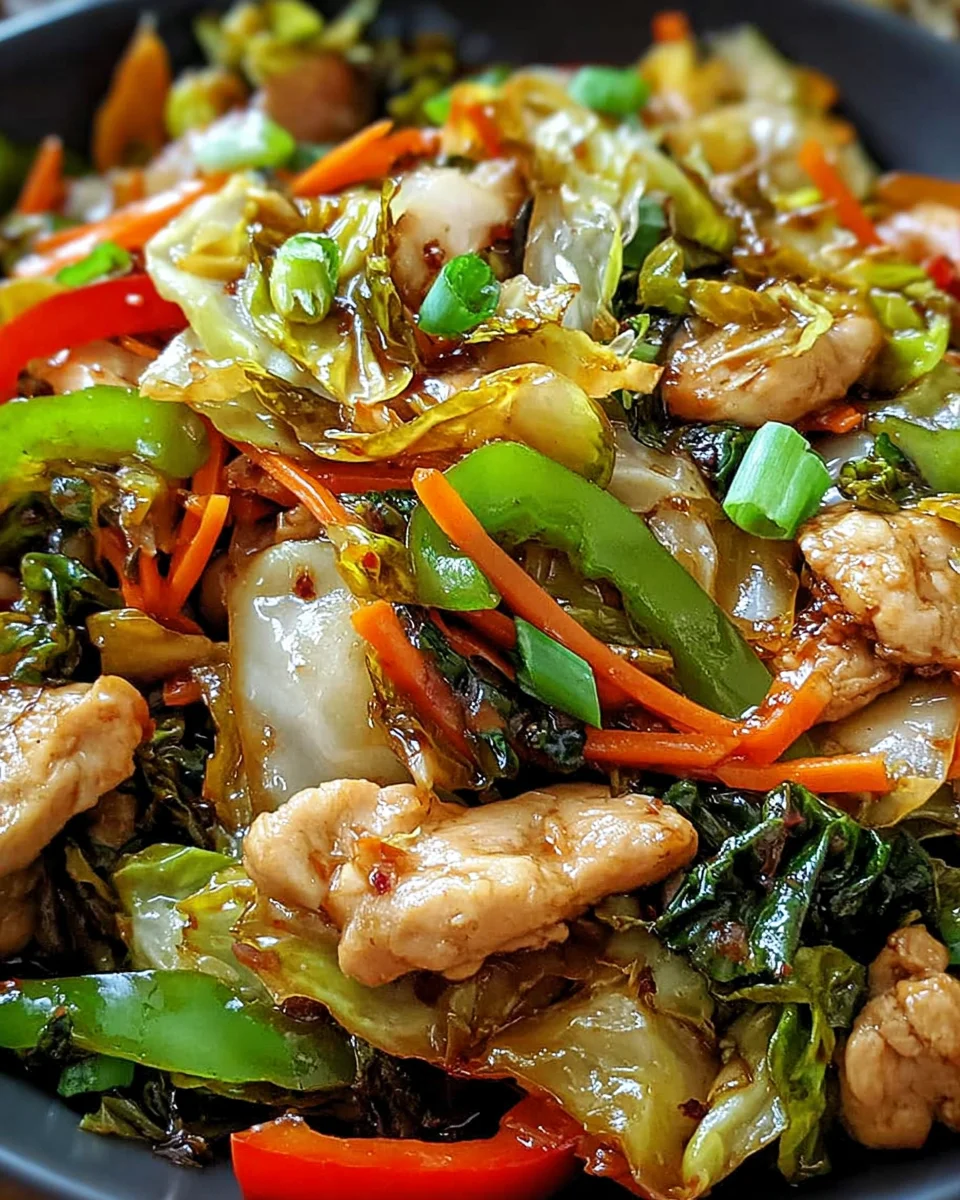 Chicken Cabbage Stir-Fry Recipe 25 Chicken