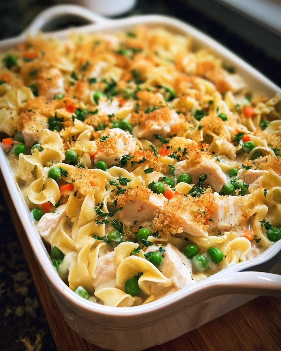 Chicken Noodle Casserole 19 Chicken